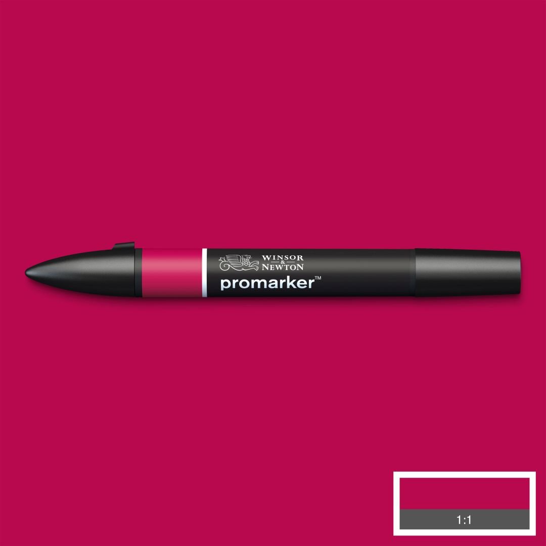 Winsor & Newton Promarker - Alcohol Based - Twin Tip Marker - Cardinal Red (R244)