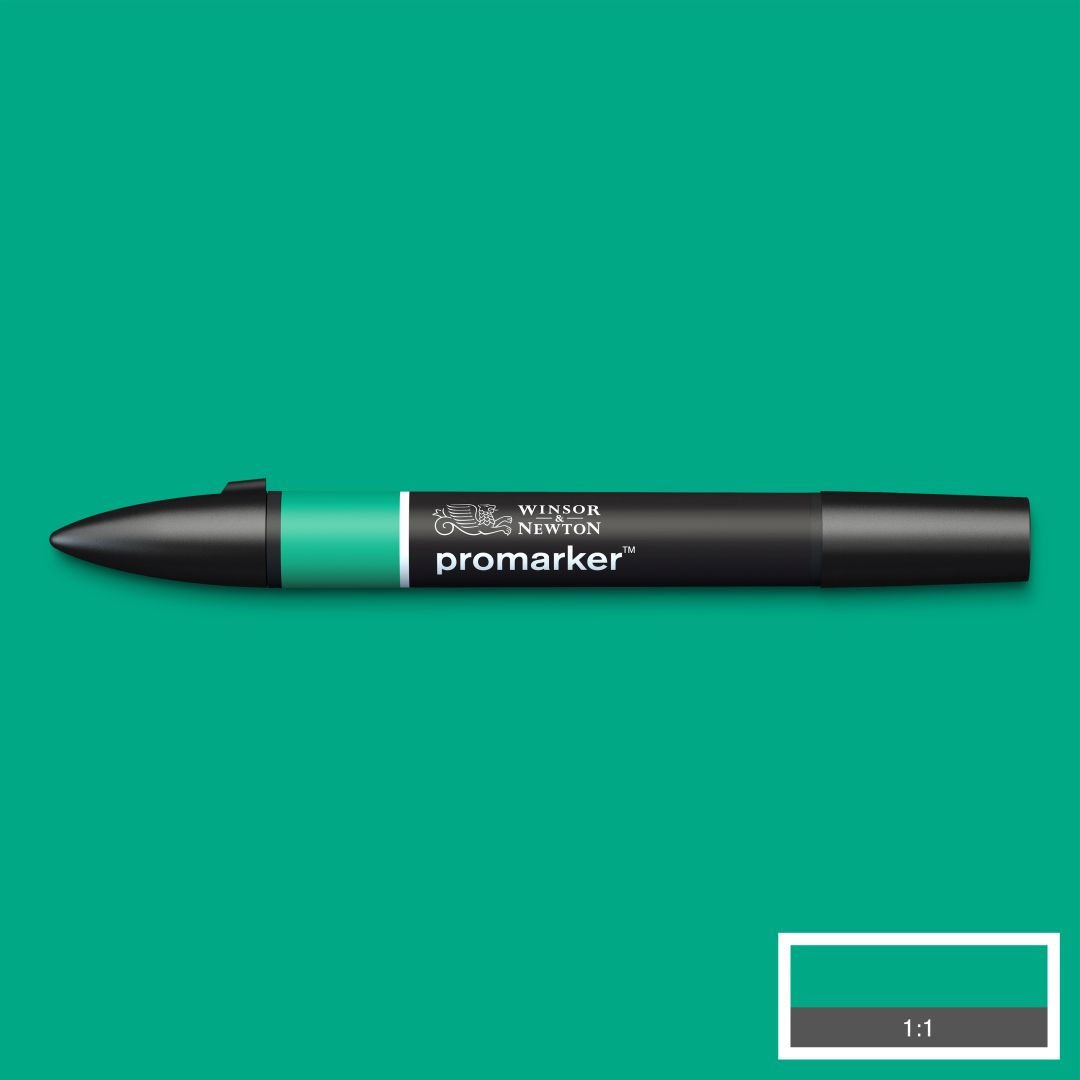 Winsor & Newton Promarker - Alcohol Based - Twin Tip Marker - Green (G847)