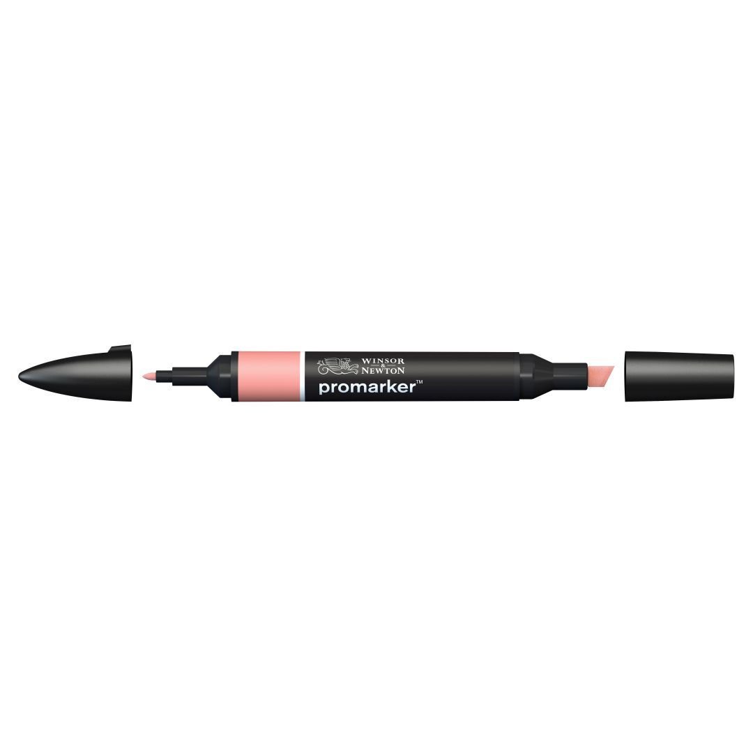 Winsor & Newton Promarker - Alcohol Based - Twin Tip Marker - Salmon Pink (R547)