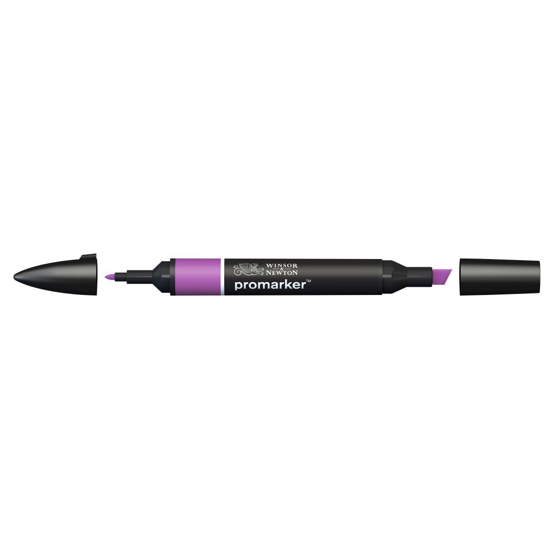 Winsor & Newton Promarker - Alcohol Based - Twin Tip Marker - Purple (V546)