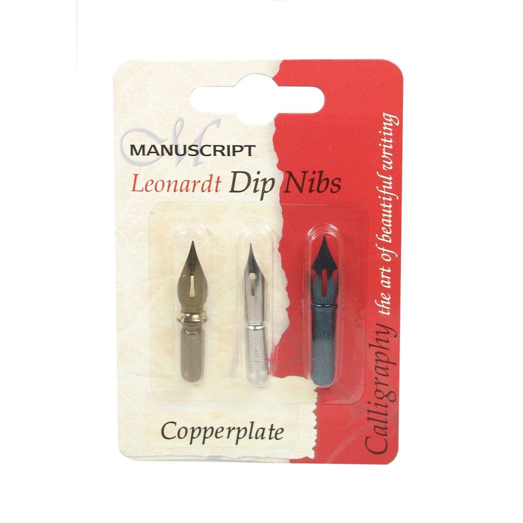 Manuscript - Leonardt Dip Nib Set - Copperplate Nibs