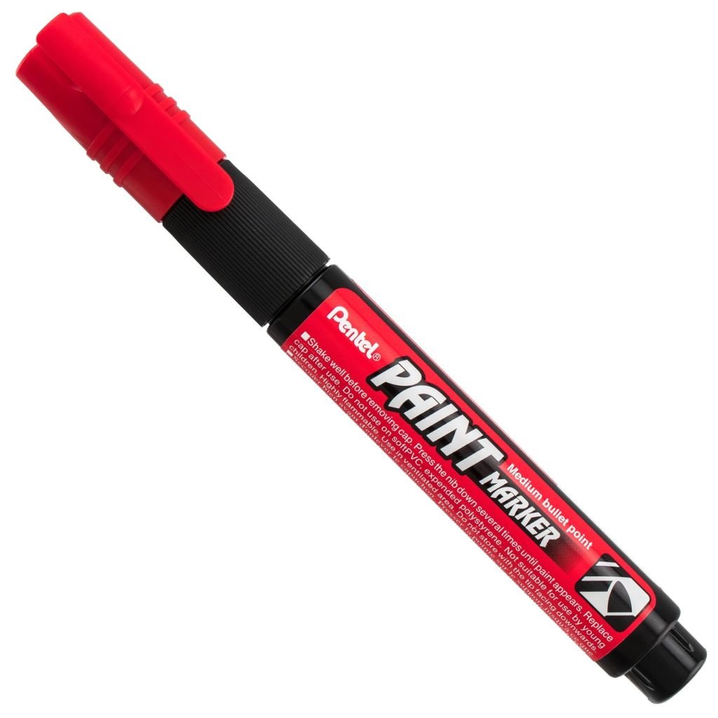 Pentel Paint Marker - Medium Bullet Point - Red