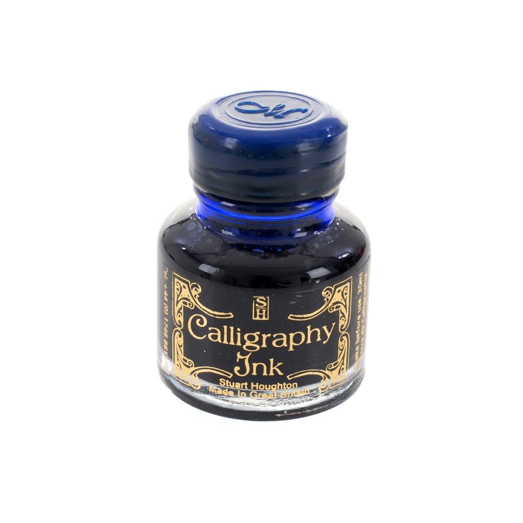 Manuscript Gift Calligraphy Ink - 30 ML Decorative Bottle - Sapphire