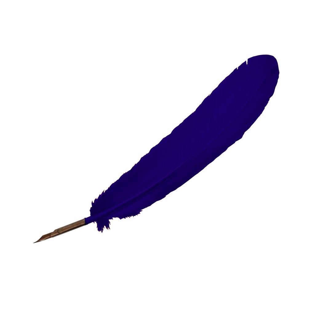 Manuscript Quill Pen - Navy Blue with Drawing Nib DP256