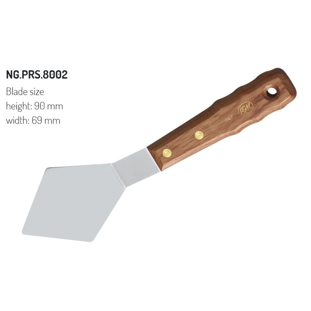 RGM - New Generation - Painting Palette Knife - Wooden Handle - Design 8002