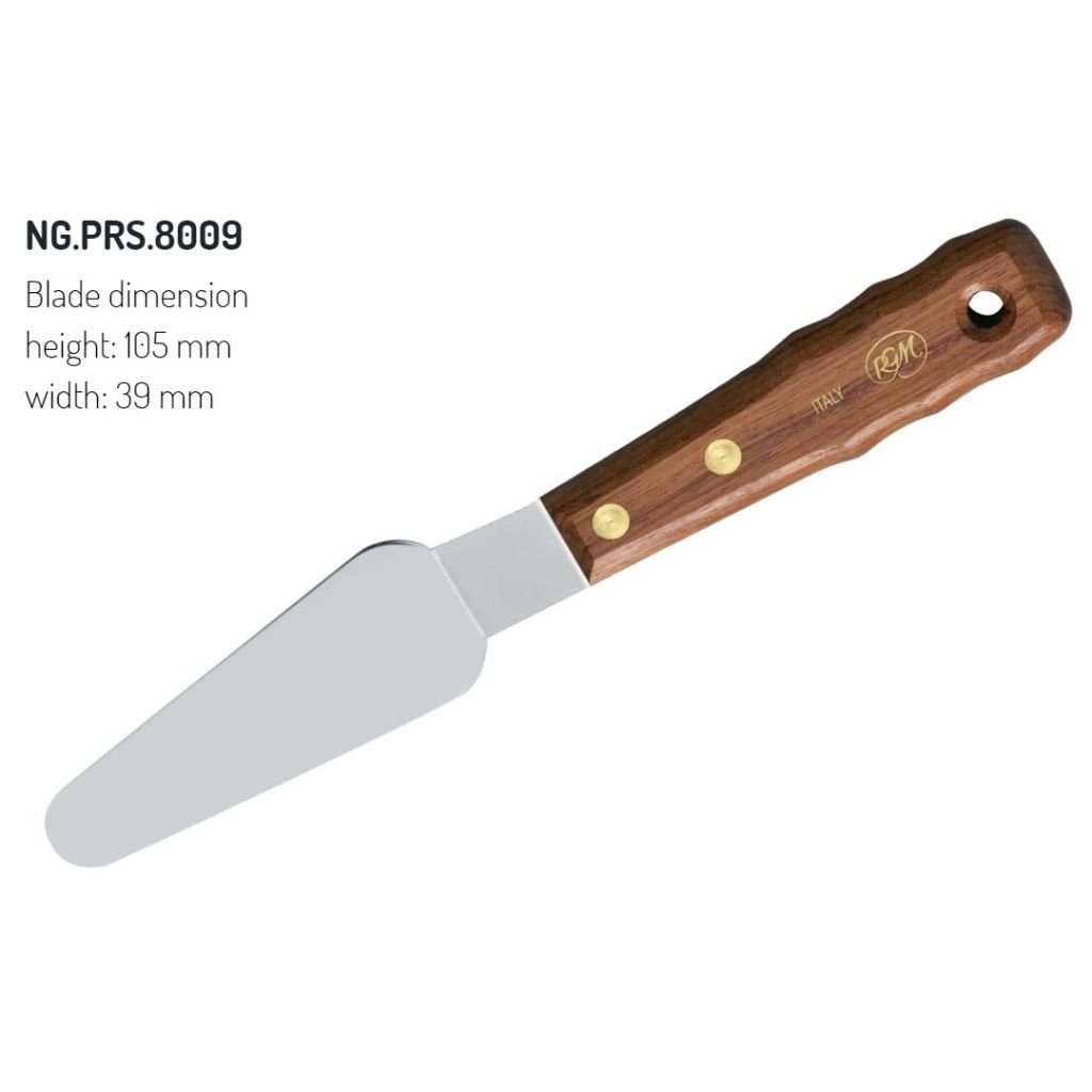 RGM - New Generation - Painting Palette Knife - Wooden Handle - Design 8009