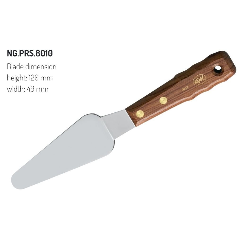 RGM - New Generation - Painting Palette Knife - Wooden Handle - Design 8010