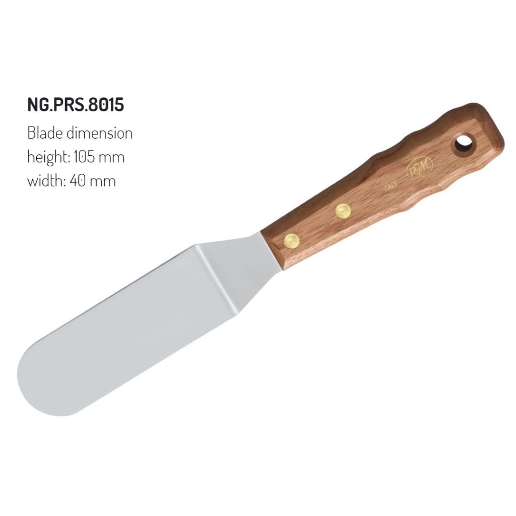RGM - New Generation - Painting Palette Knife - Wooden Handle - Design 8015