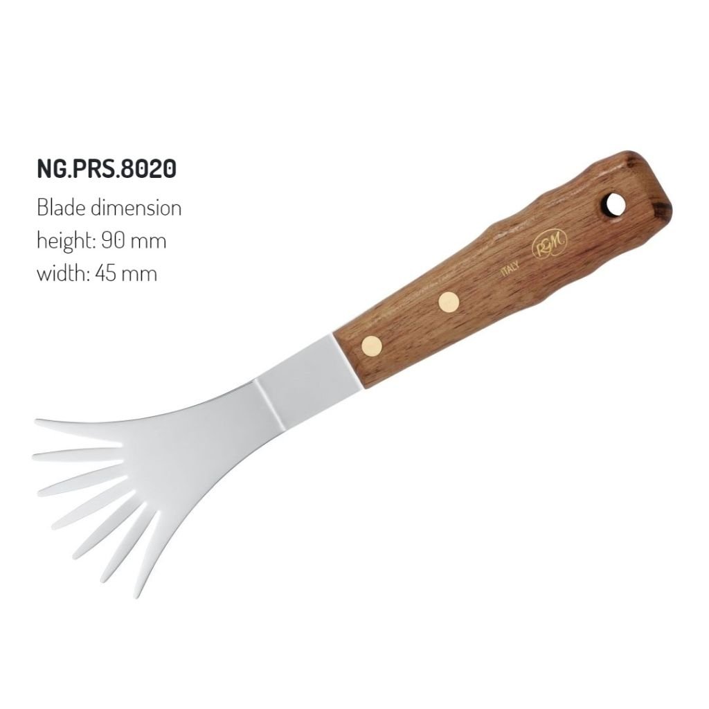 RGM - New Generation - Painting Palette Knife - Wooden Handle - Design 8020