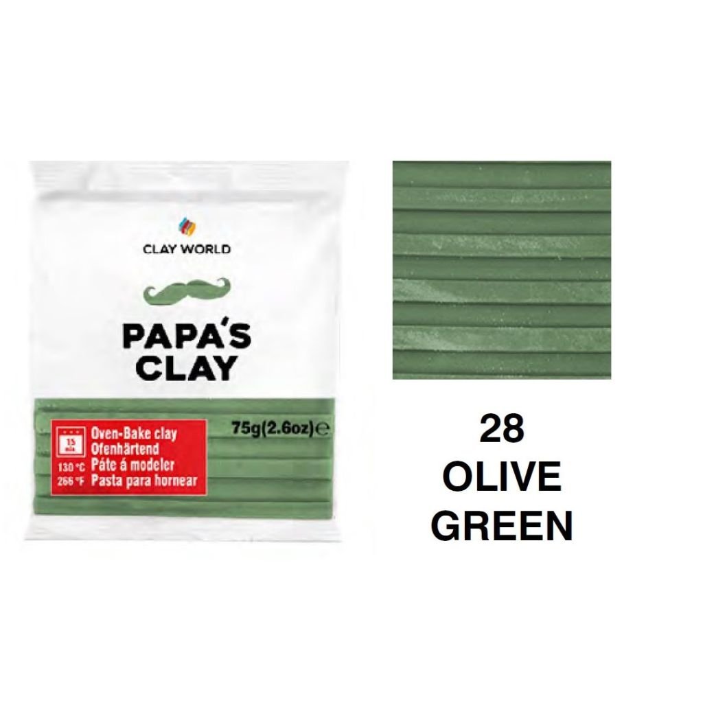Fimo Soft -- Green Olive