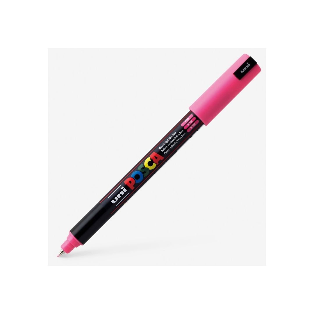 Uni-Posca - Water-Based - Extra Fine Bullet Tip - PC 1M - Pink Marker