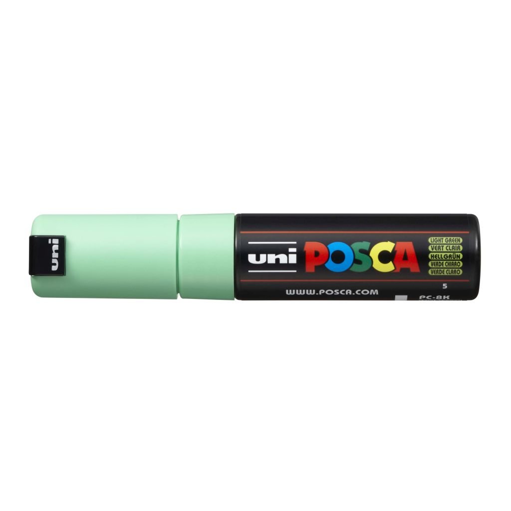 Uni-Posca - Water-Based - Extra Fine Chisel Tip - PC 8K - Light Green Marker