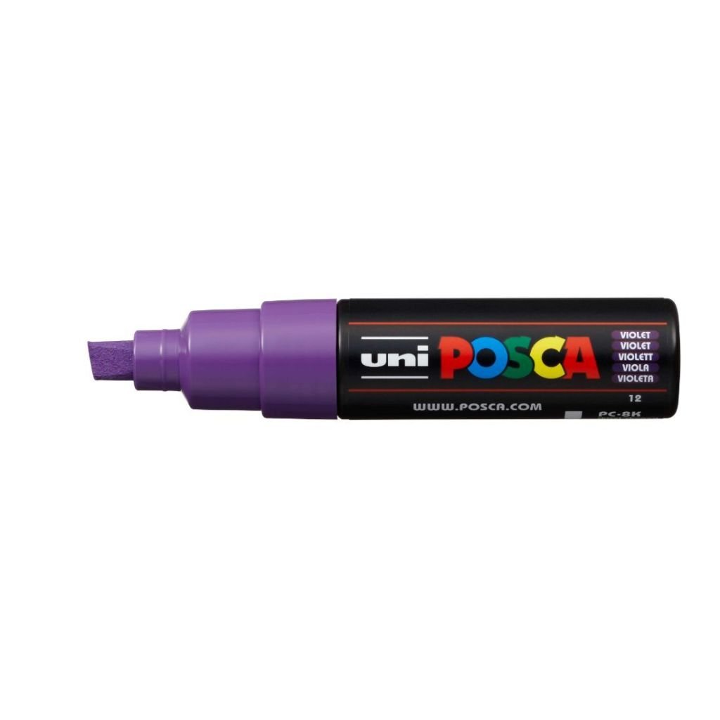 Uni-Posca - Water-Based - Extra Fine Bullet Tip - PC 8K - Violet Marker