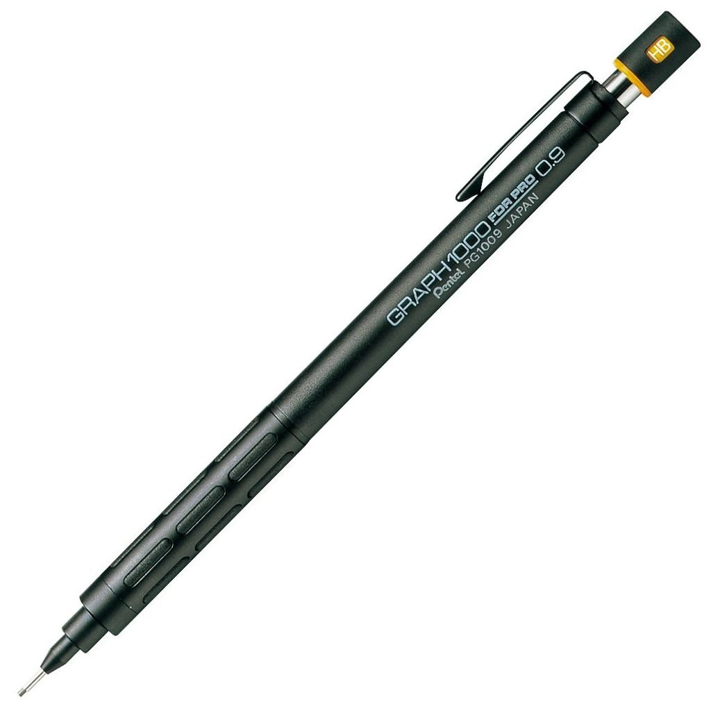 Pentel Graph 1000 For Pro Mechanical Drafting Pencil - 0.9 mm - Black Body