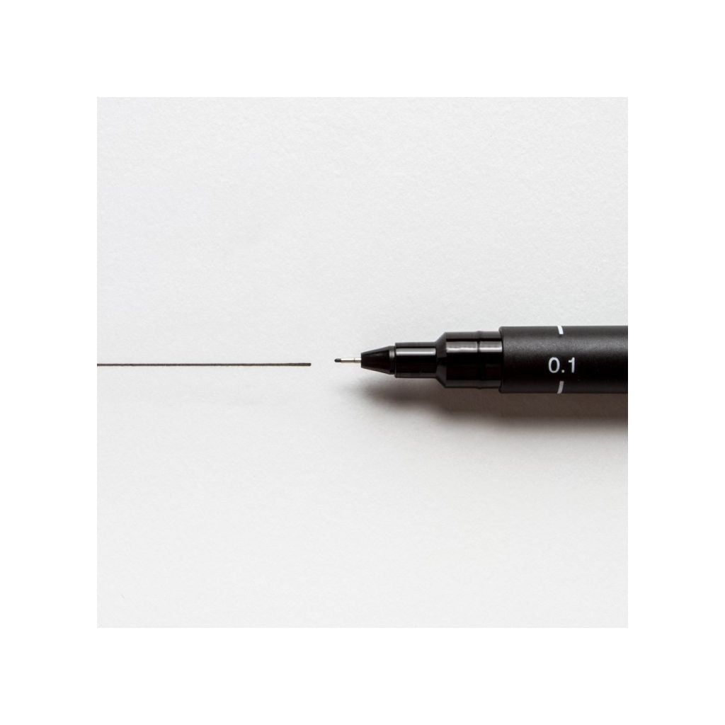 Uni-Ball Uni Pin Fine Line Drawing Pen - 0.1 MM - Black