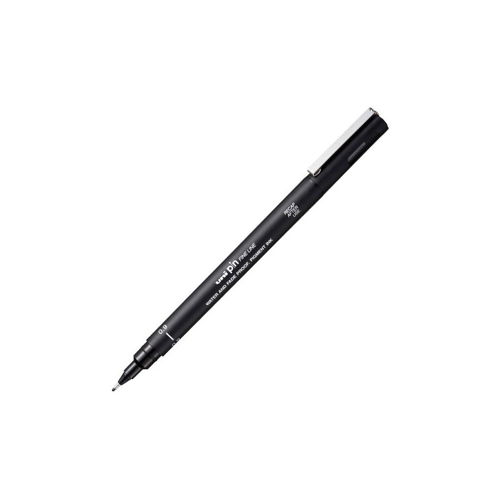 Uni-Ball Uni Pin Fine Line Drawing Pen - 0.9 MM - Black