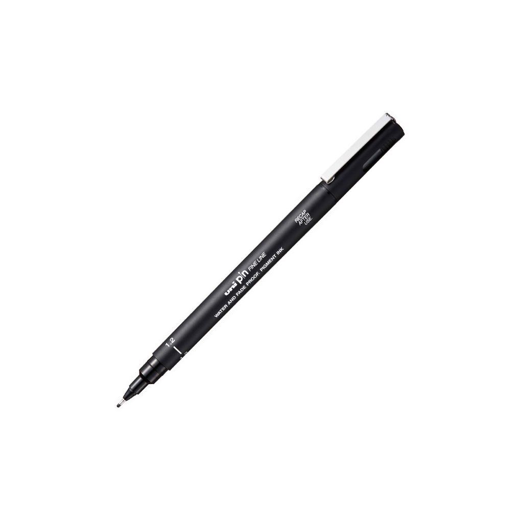 Uni-Ball Uni Pin Fine Line Drawing Pen - 1.2 MM - Black