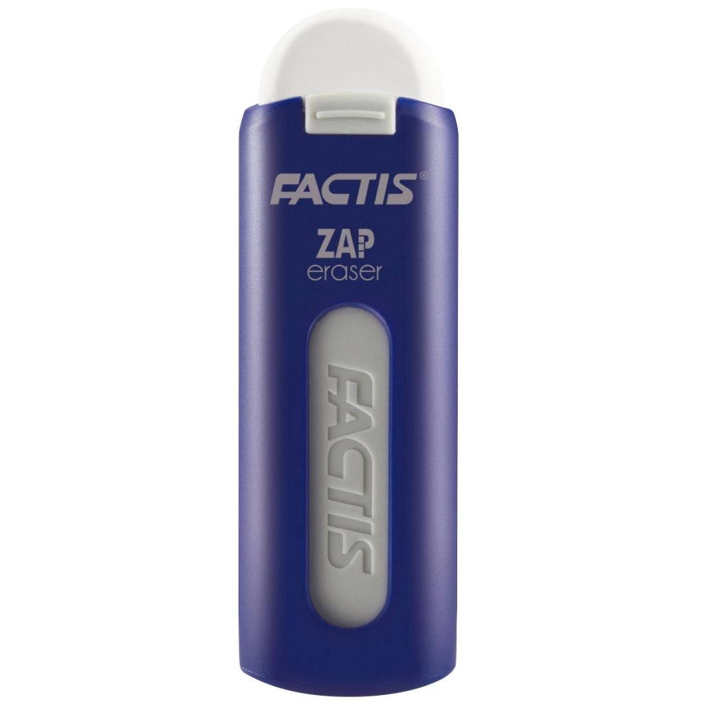 Factis Protective Eraser with ZAP Case - Lilac