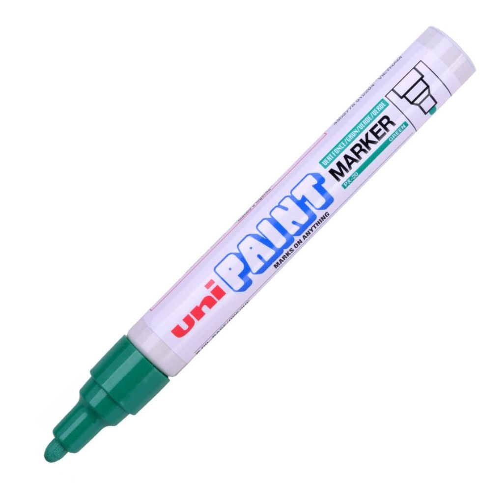 Uni-Ball Uni PX20 Oil Based Paint Marker - Medium Bullet Tip - Green