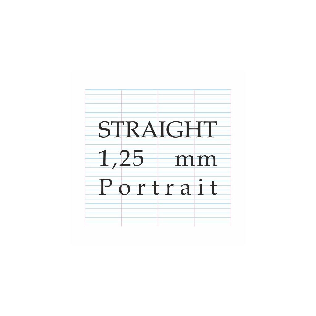 Art Essentials Calligraphy - 1.25 mm Straight, Portrait - A4 (21 cm x 29.7 cm) Natural White Extra Smooth 120 GSM Paper, Polypack of 10 Sheets