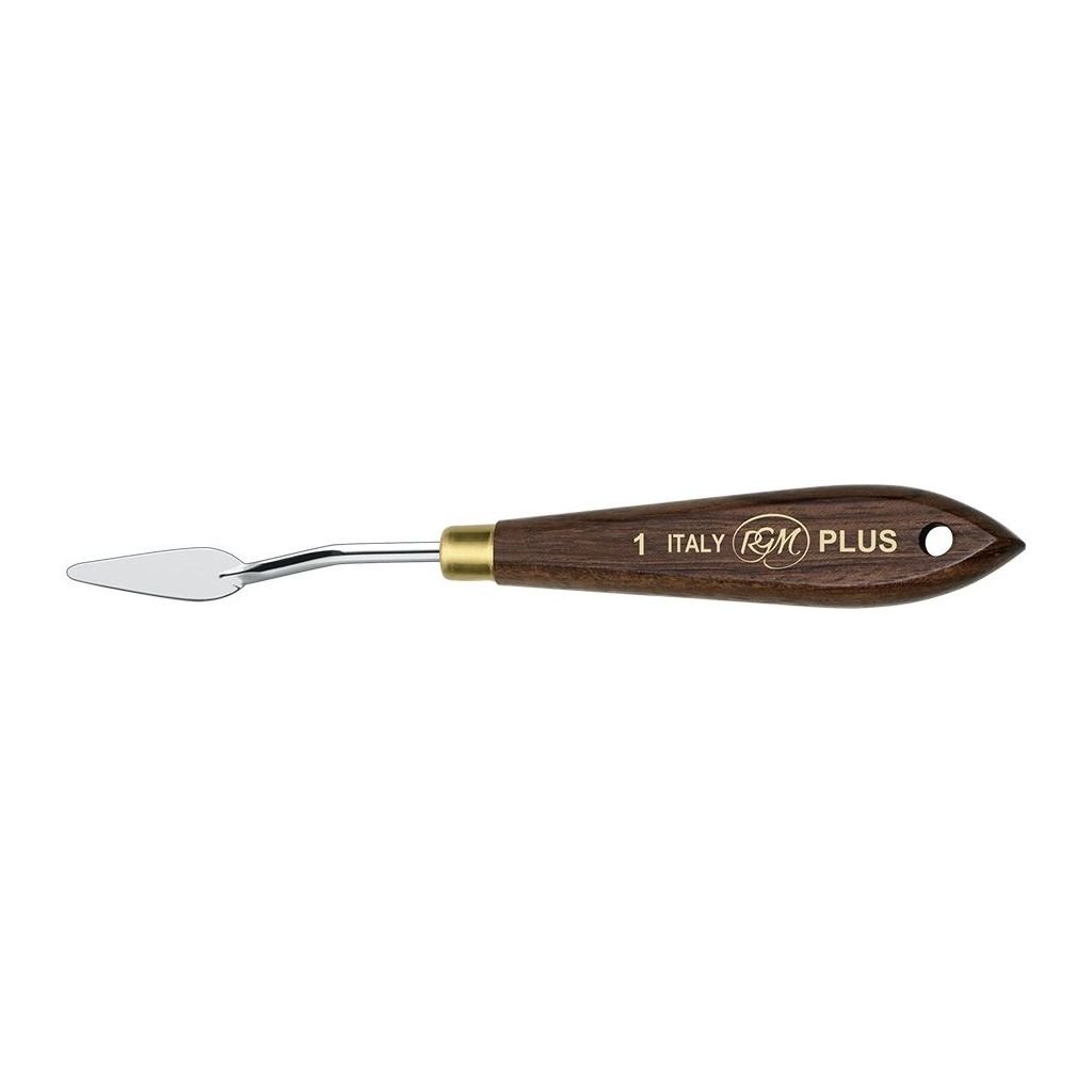 RGM - Plus Line - Painting Palette Knife - Wooden Handle - Design 1