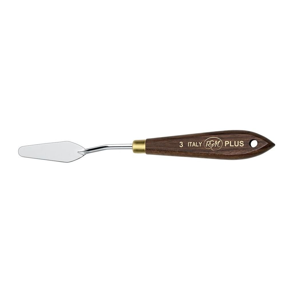 RGM - Plus Line - Painting Palette Knife - Wooden Handle - Design 3