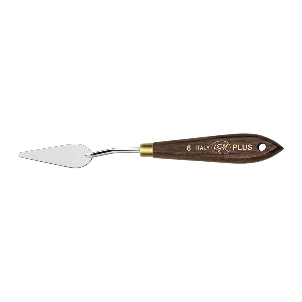 RGM - Plus Line - Painting Palette Knife - Wooden Handle - Design 6
