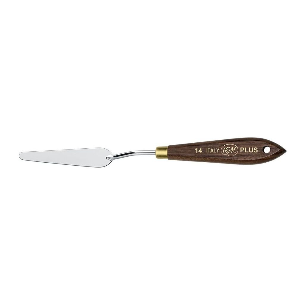 RGM - Plus Line - Painting Palette Knife - Wooden Handle - Design 14