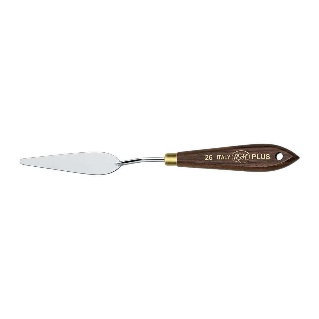 RGM - Plus Line - Painting Palette Knife - Wooden Handle - Design 26