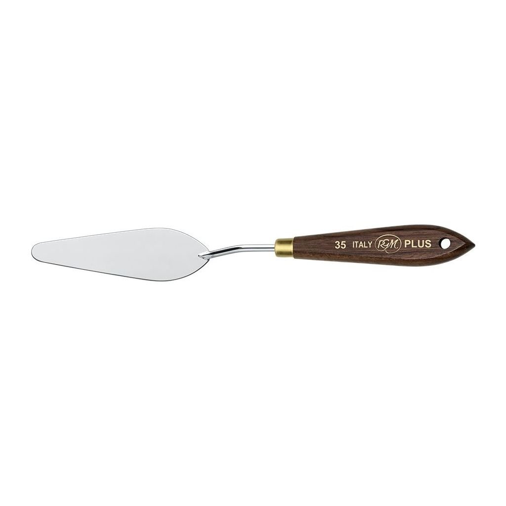 RGM - Plus Line - Painting Palette Knife - Wooden Handle - Design 35