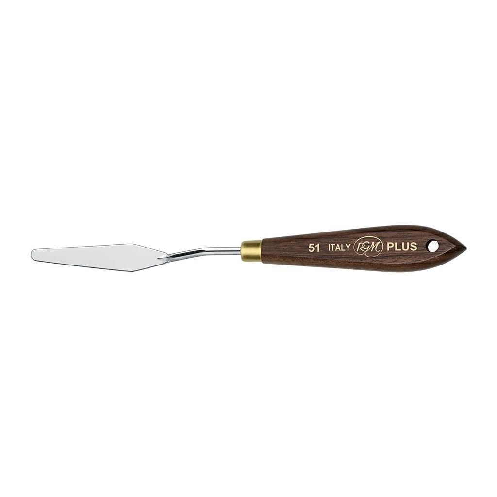 RGM - Plus Line - Painting Palette Knife - Wooden Handle - Design 51