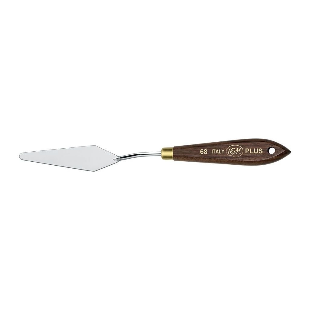 RGM - Plus Line - Painting Palette Knife - Wooden Handle - Design 68