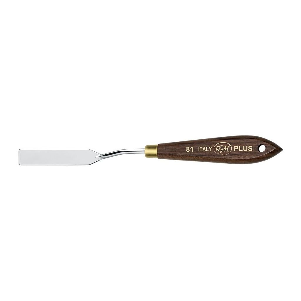 RGM - Plus Line - Painting Palette Knife - Wooden Handle - Design 81