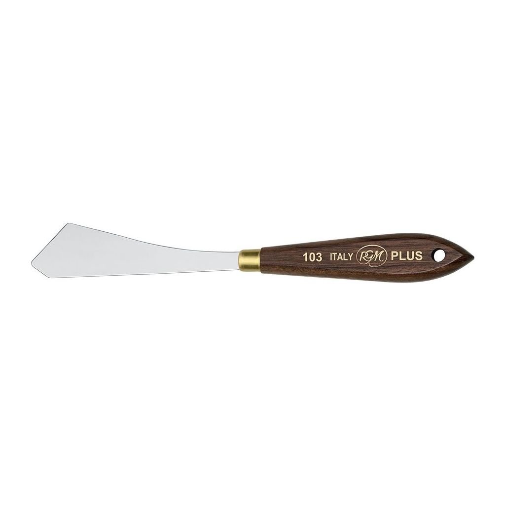 RGM - Plus Line - Painting Palette Knife - Wooden Handle - Design 103