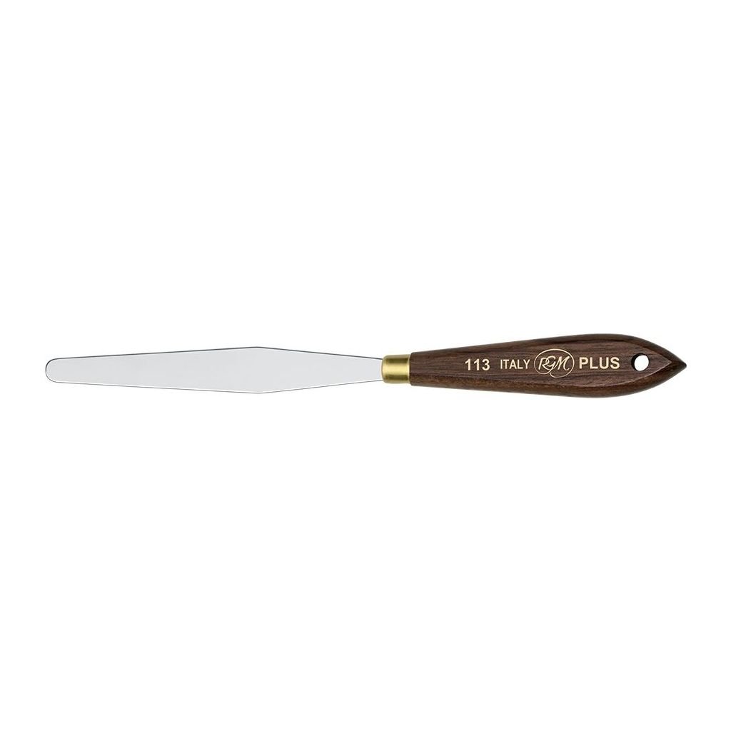 RGM - Plus Line - Painting Palette Knife - Wooden Handle - Design 113