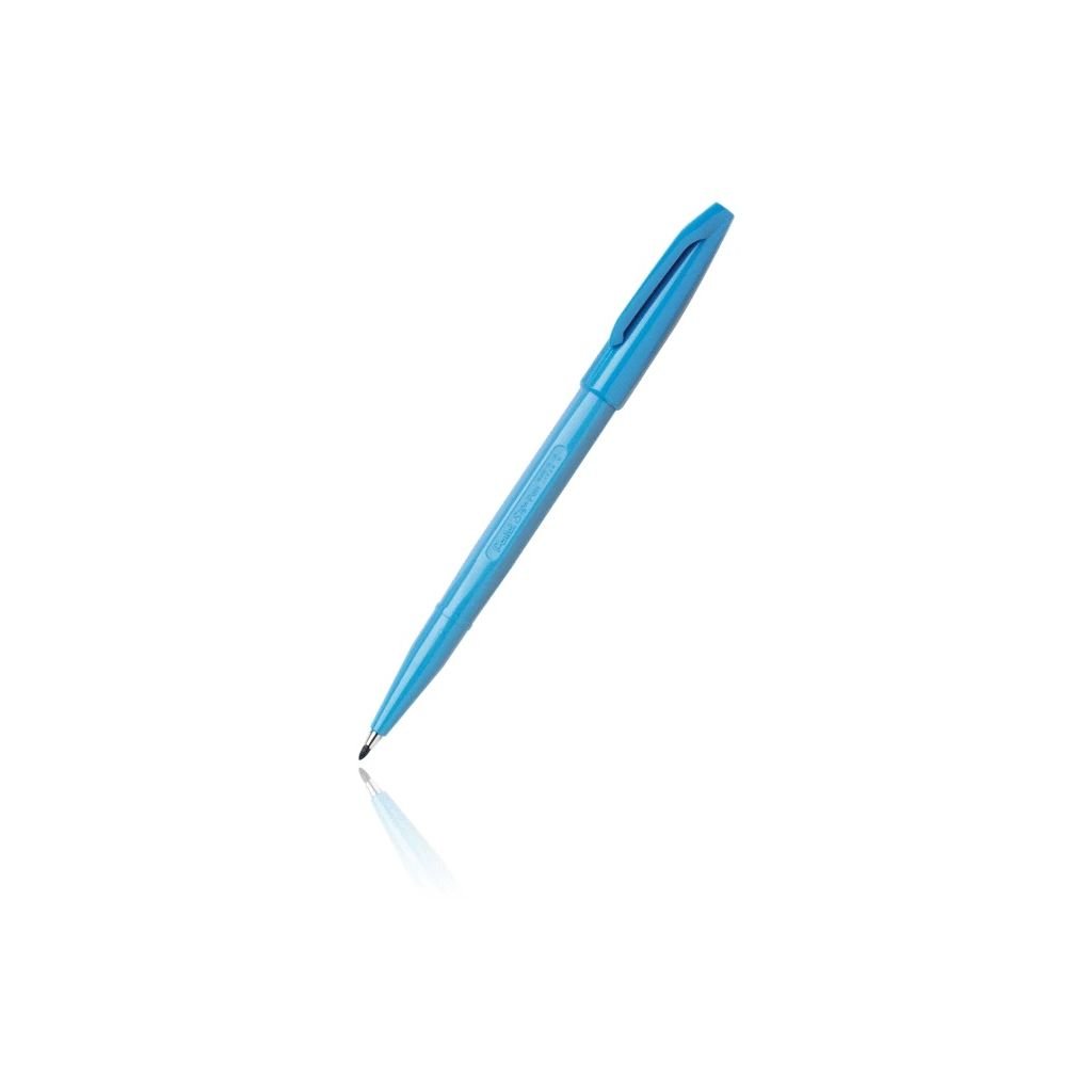 Pentel Sign Pen - Fine Fibre Tip - Sky Blue