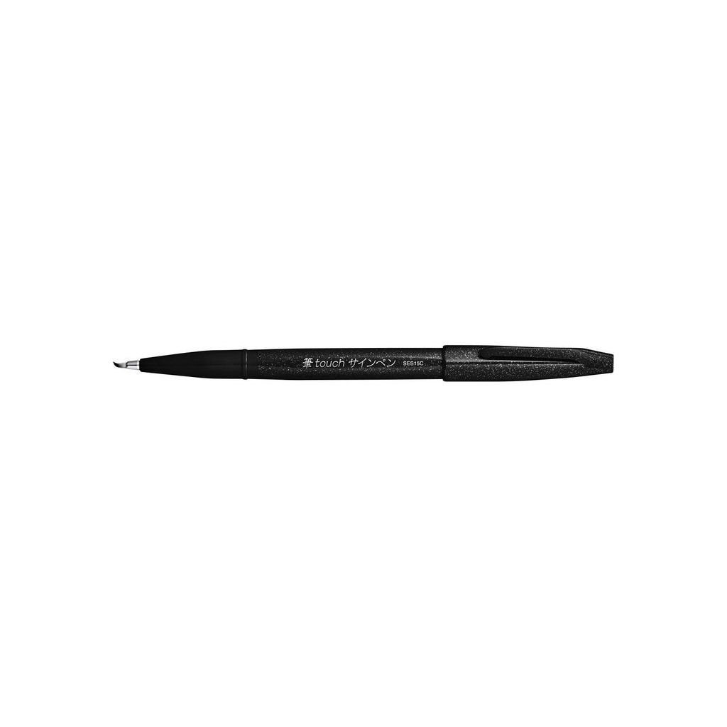Pentel Sign Pen Touch - Fude Brush Tip - Black