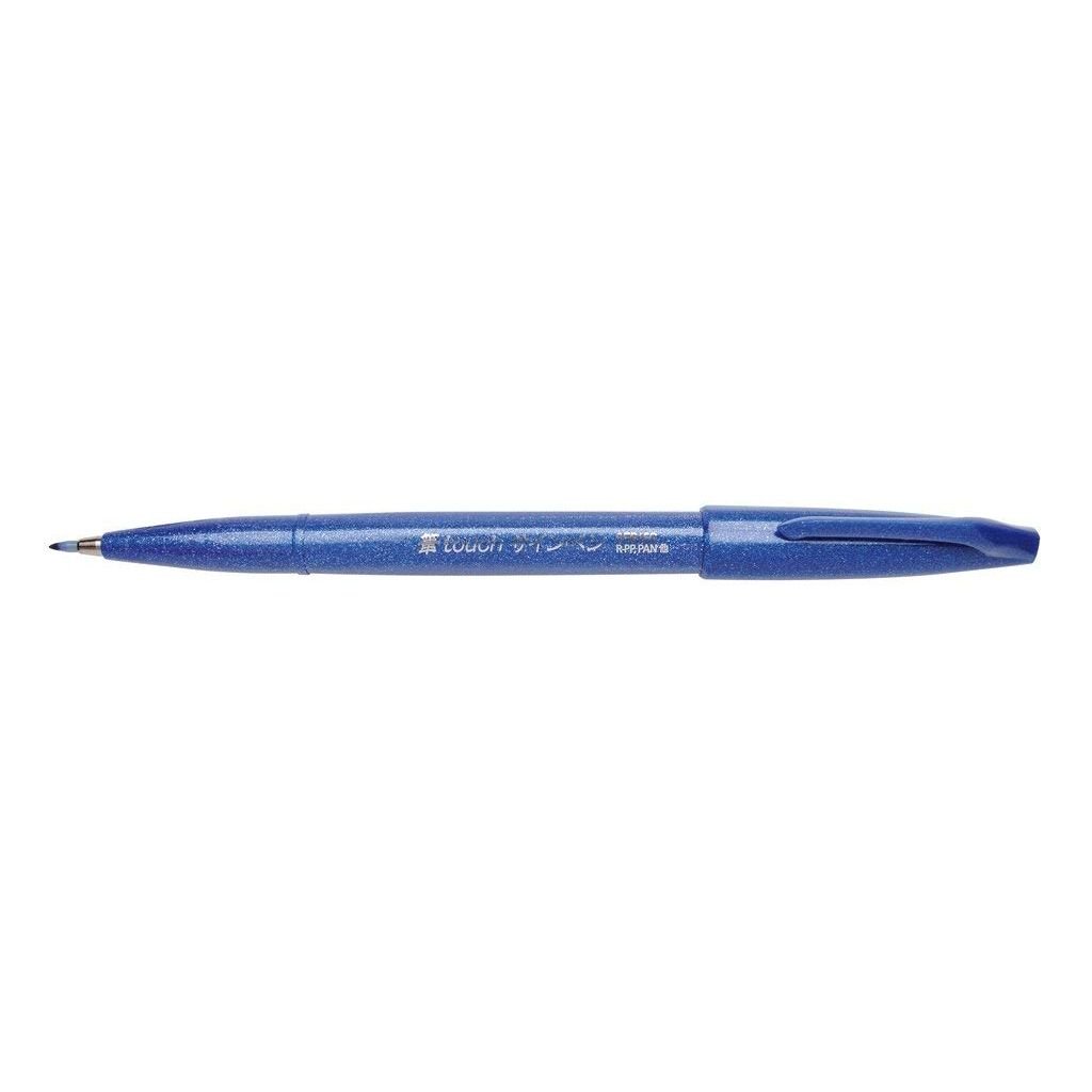Pentel Sign Pen Touch - Fude Brush Tip - Blue