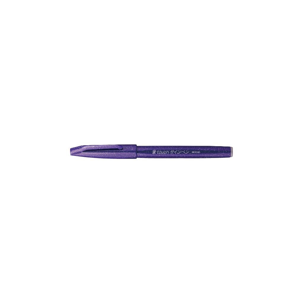 Pentel Sign Pen Touch - Fude Brush Tip - Violet