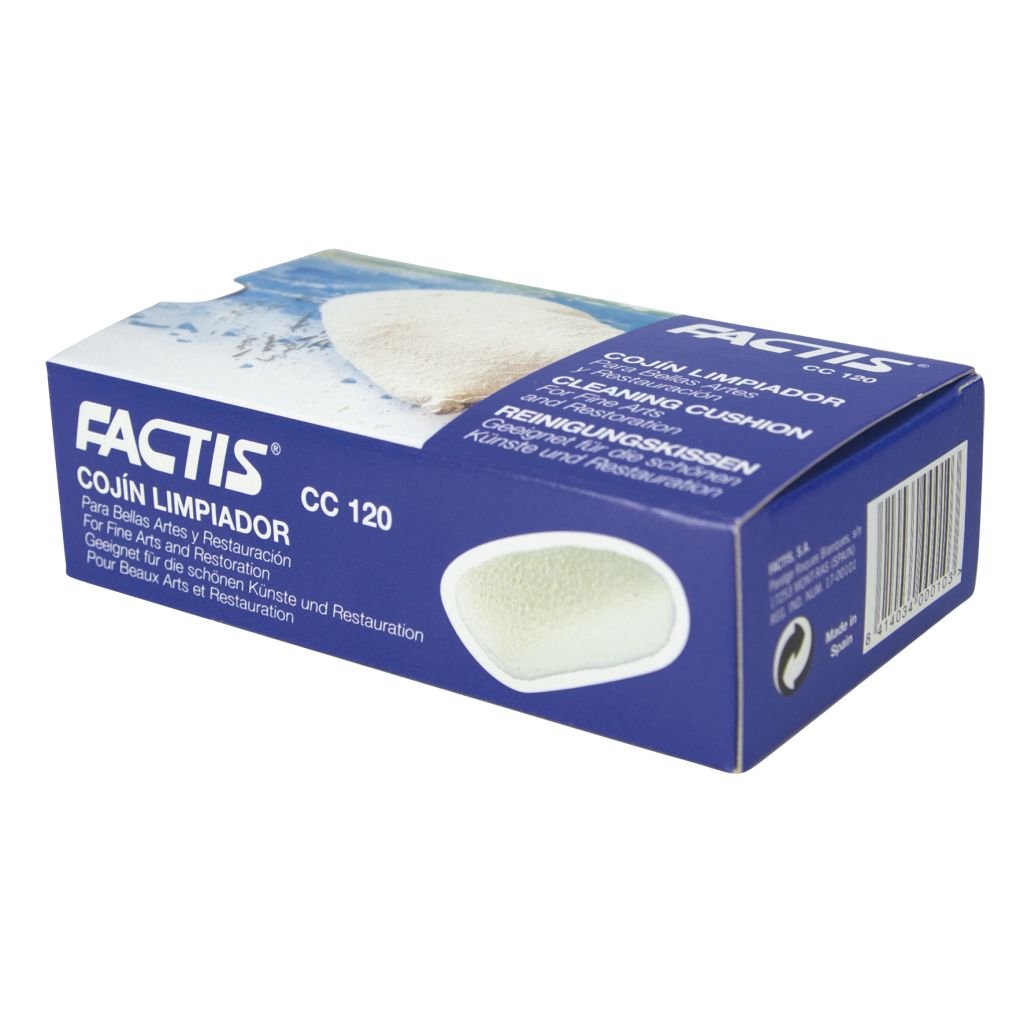 Factis Cleaning Cushion - For Fine Arts & Restoration - CC 120 - 120 GM