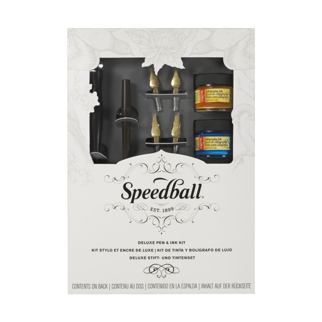 Speedball Calligraphy & Illustration Kit - Deluxe Pen & Ink Kit