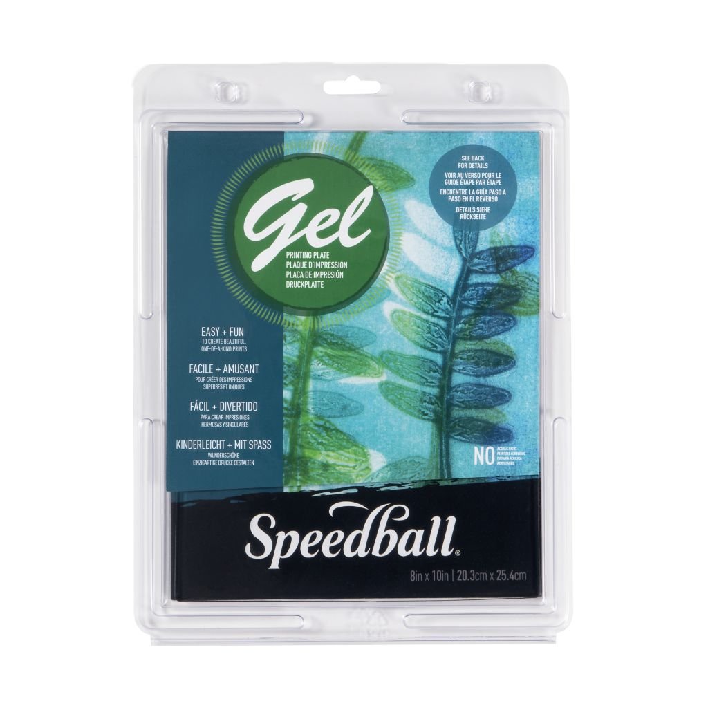 Speedball Gel Printing Plate - 8 x 10