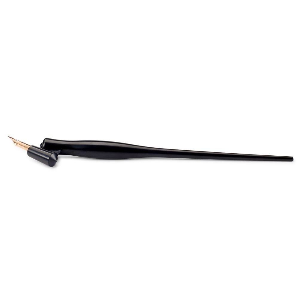 Speedball Oblique Dip Pen Holder - Black Carded