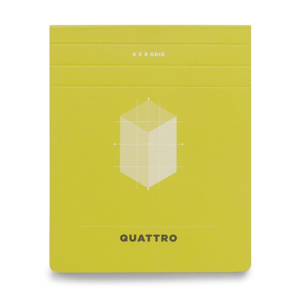 Speedball Quattro Journals - Laminated Cover Cover Smooth 90 GSM - 11.43 cm x 13.97 cm or 4.5