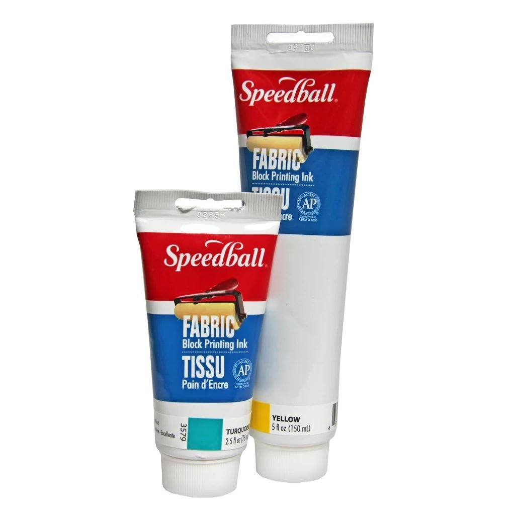 Speedball Fabric Block Printing Ink • PAPER SCISSORS STONE