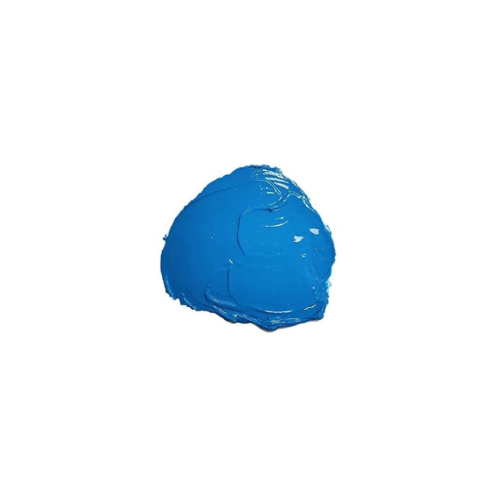 Speedball Water-Soluble Block Printing Ink Fluorescent Blue - Jar of 8 Oz / 237 ML