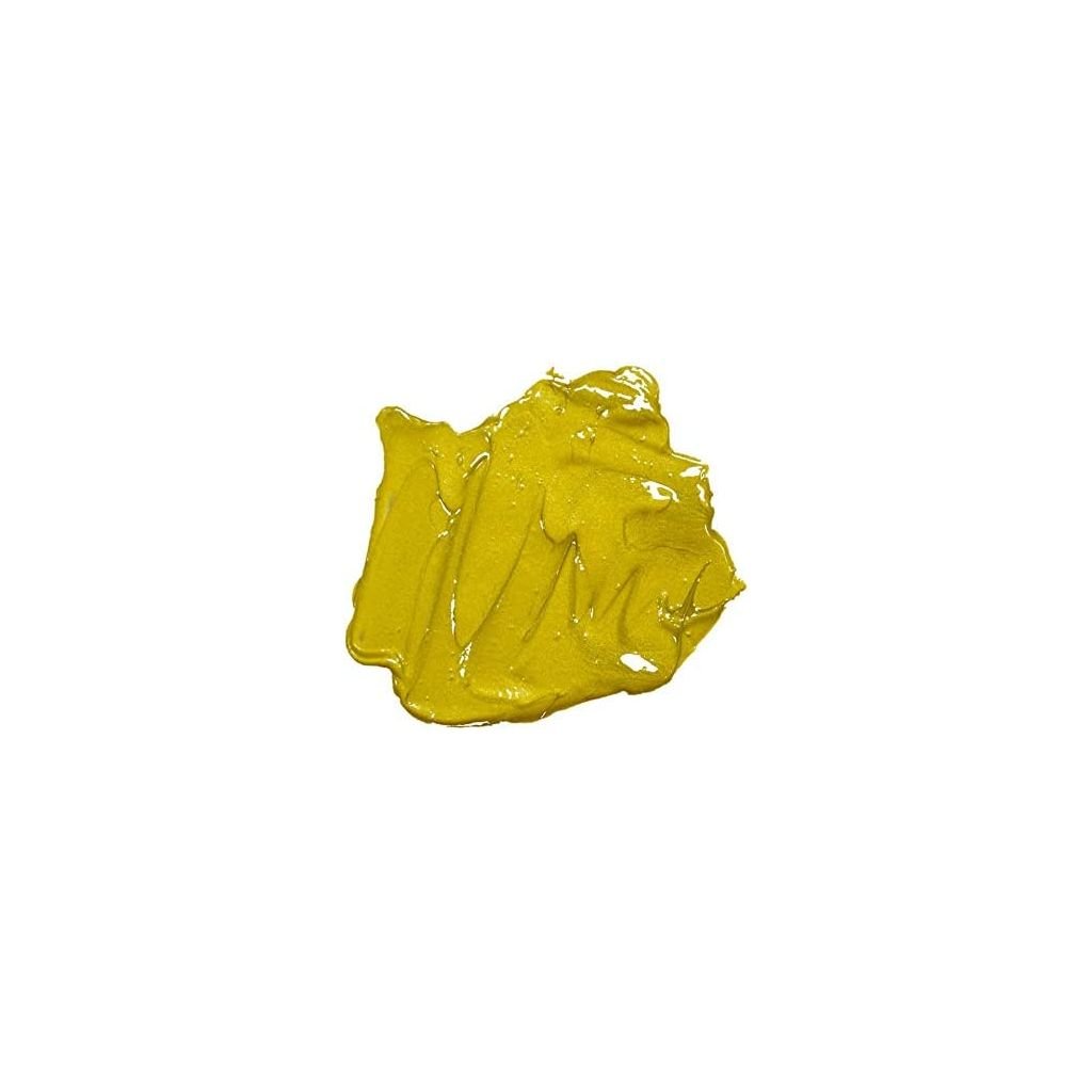 Speedball Water-Soluble Block Printing Ink Gold - Jar of 8 Oz / 237 ML