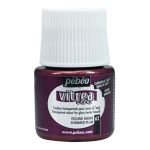 Pebeo Vitrea 160 Glass Paint - 45 ML Bottle - Shimmer Purple (062)
