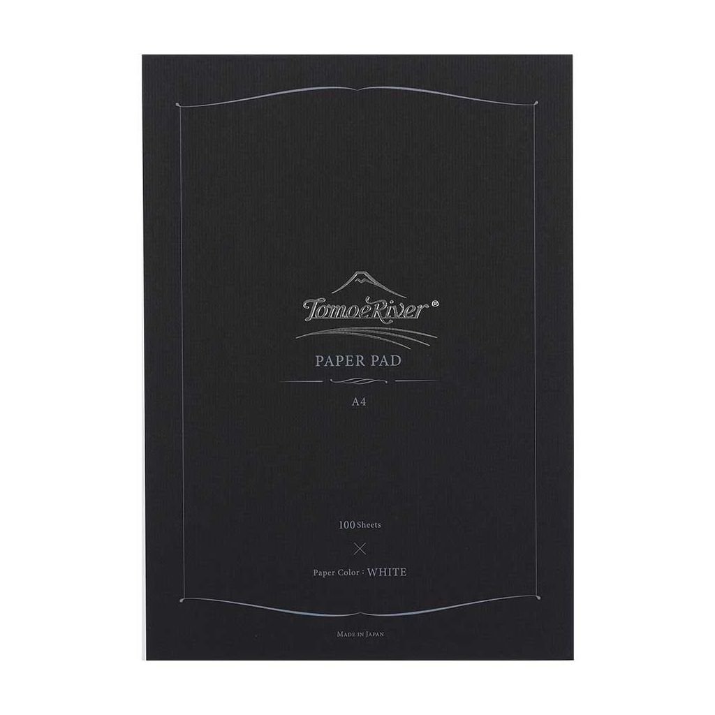 Tomoe River Fountain Pen Paper - Glued - Blank Notepad - A4 (297 mm x 210 mm or 11.7
