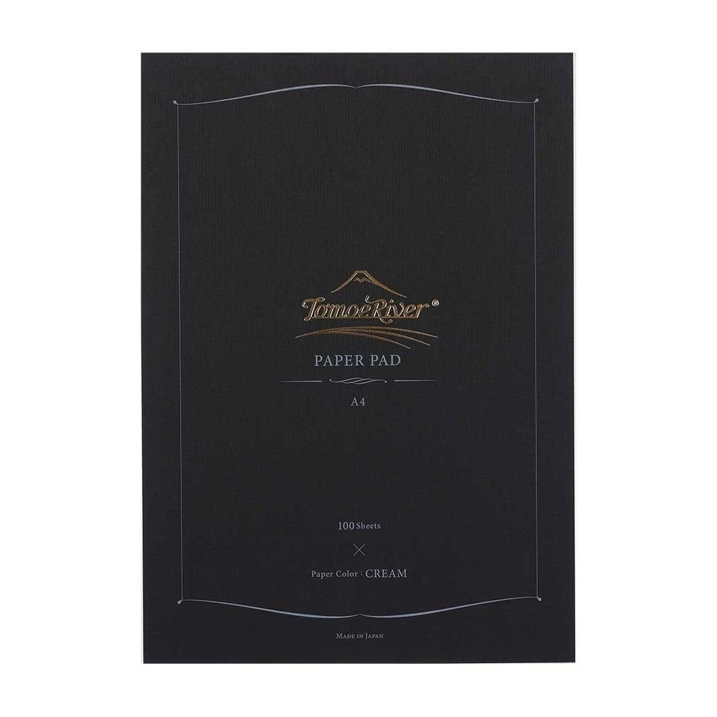 Tomoe River Fountain Pen Paper - Glued - Blank Notepad - A4 (297 mm x 210 mm or 11.7